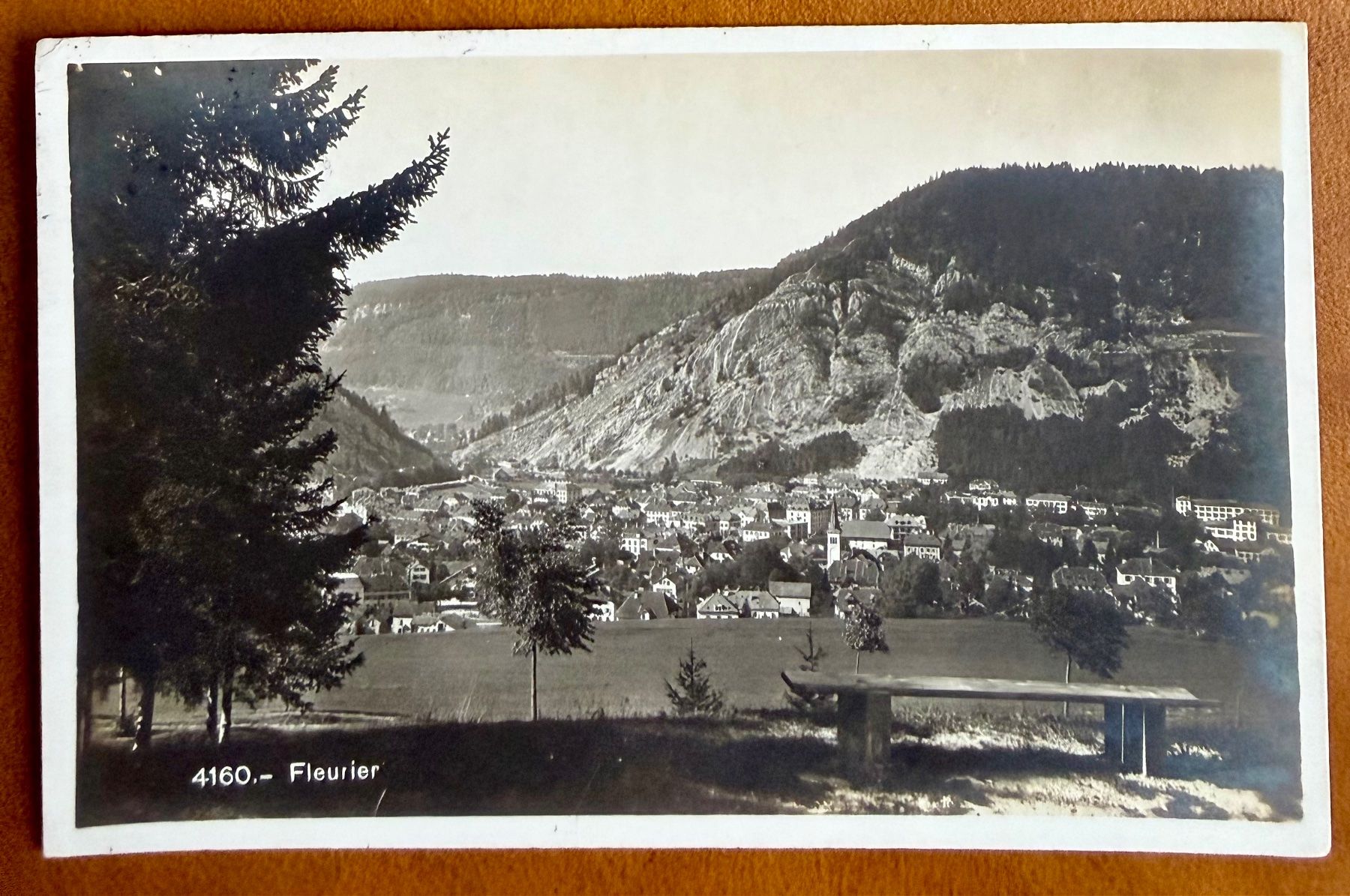 Cartes postales: Fleurier - Panorama 1929 – D'occasion à Lutry par Ediego
