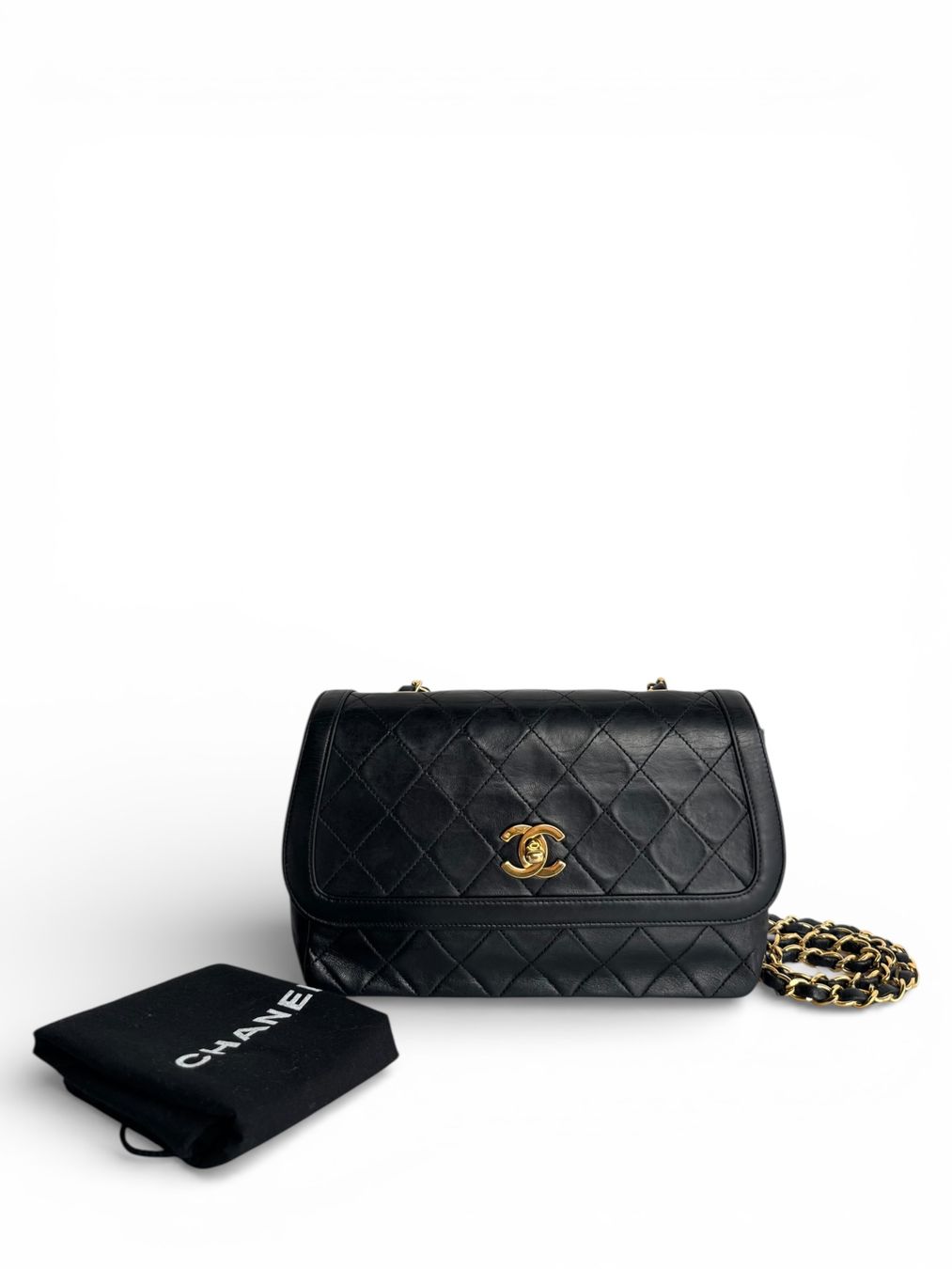 Chanel Borse da donna: Chanel Lambskin Single Flap Bag Tasche – Usato da Kriens venduto da hannaandkiko