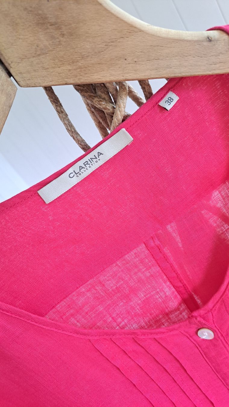 Blusen: CLARINA COLLECTION y2k Leinenbluse Leinen Bluse 38 M – Gebraucht aus Mollis von Fauchi99 4