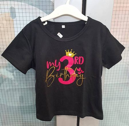 Coole T-Shirts zum 3. Geburtstag / NEU