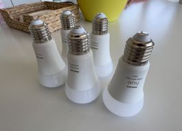 6 ampoules Philips Hue E27 : White, Ambiance, Color, Globe