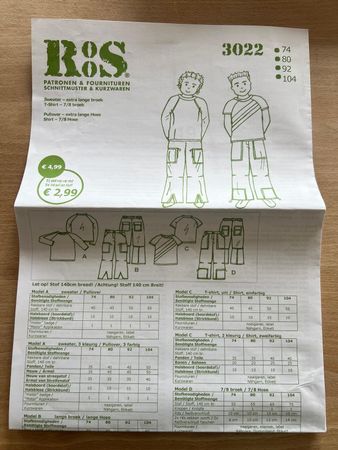 Schnittmuster (neu)