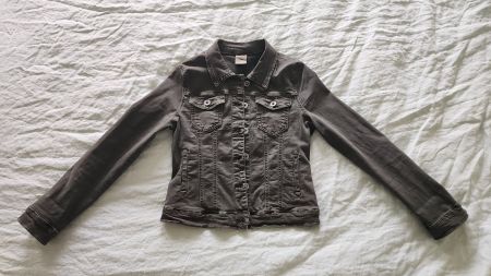 Coole Stoff Jacke