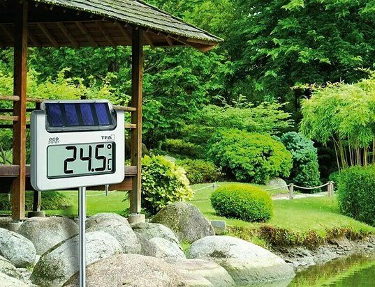 Altro per la casa: TFA Dostmann Gartenthermometer 'Avenue' Digital Solar – Nuovo e nell'imballaggio originale da Kägiswil venduto da nick333 1