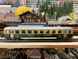 Modelleisenbahn Hag Wagen BT AB 254 RAUCHER Nichtraucher 54