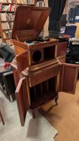 Grammophon Odeon Eugen Lanz Bern Holz (defekt) 