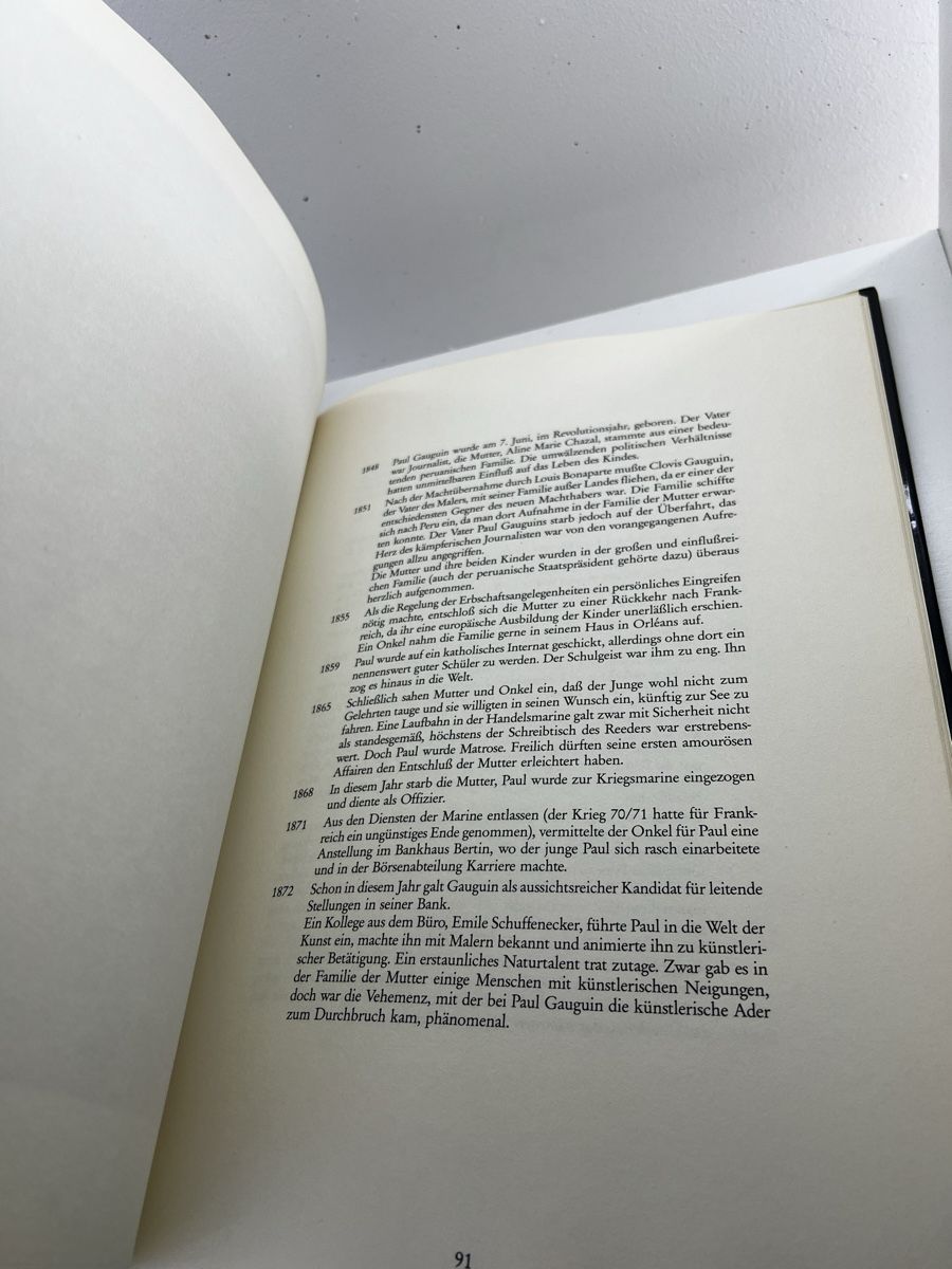 Libri: Paul Gaugin - Per Ammann - 1989 – Usato da Wettingen venduto da NickInc 3
