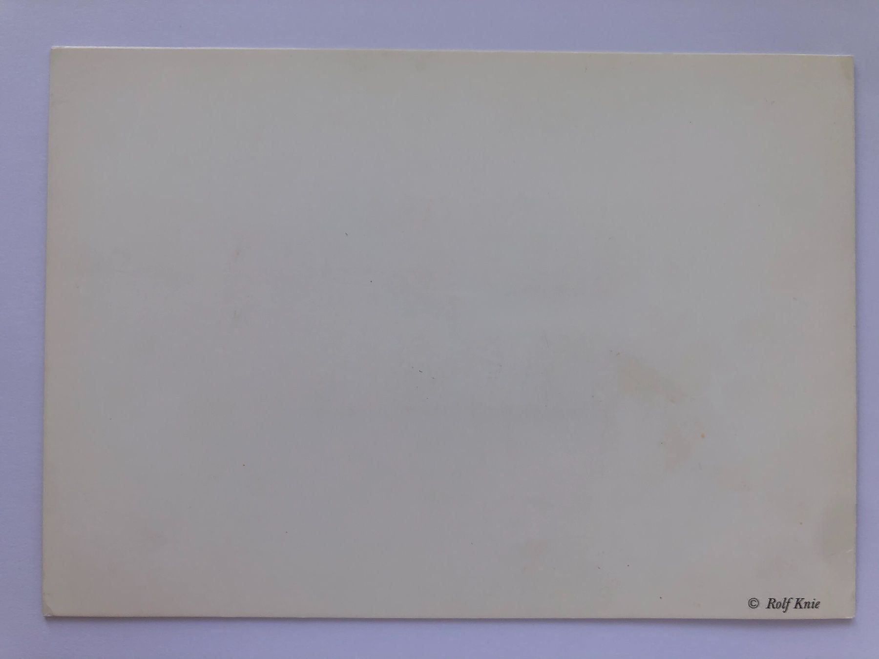 Alle Briefmarken: 1993 Rolf Knie Briefmarkenkarte – Gebraucht aus Zürich von T_H_O_M_A_S 2