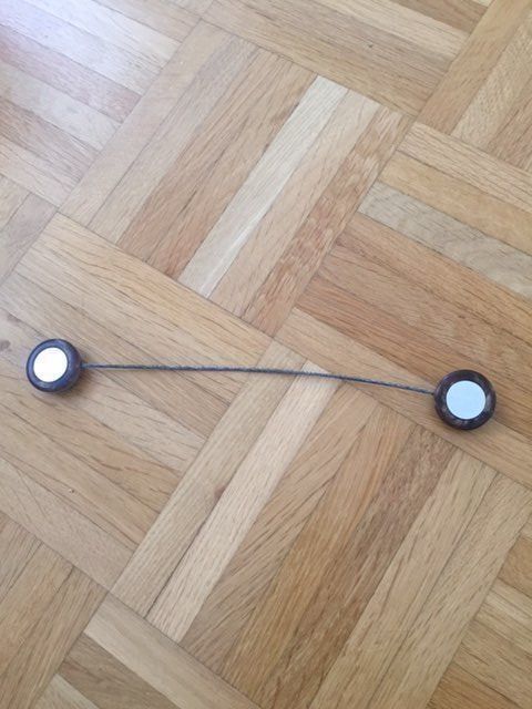 Supporti a parete: Magnet-Halter für Vorhänge – Nuovo (secondo la descrizione) da Walenstadt venduto da ricamul 4