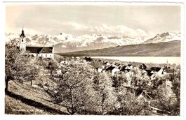 HITZKIRCH & die Alpen (im Sommer) ca. 1920