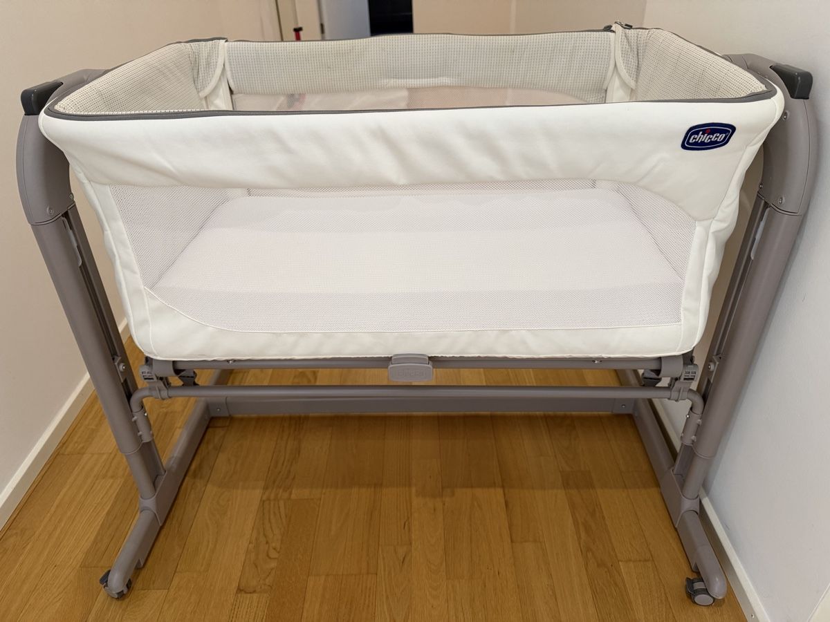 Chicco Wiegen & Stubenwagen: Chicco Beistellbett Next2me Magic White Snow – Gebraucht aus Zürich von mathismuery2019 4