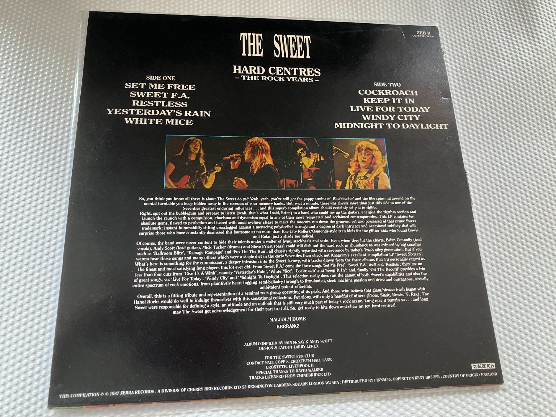 Dischi in vinile: Sweet – Usato da Aarwangen venduto da Jukebox3 2
