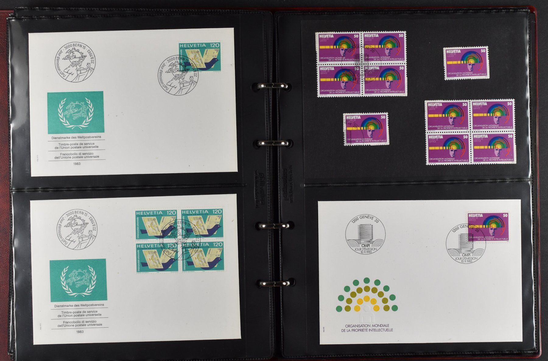 Tutti i francobolli: SAMMLUNG, GENFER ÄMTER POSTPREIS ca. CHF 380 **, gest., FDCs – Nuovo (secondo la descrizione) da Wetzikon ZH venduto da Philimpex 4