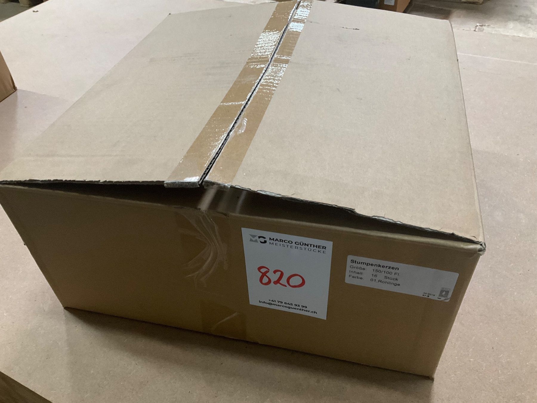 Candele: 820 Posten Kerzen Rohlinge aus Liquidation – Nuovo (secondo la descrizione) da Derendingen venduto da Meisterstuecke 2
