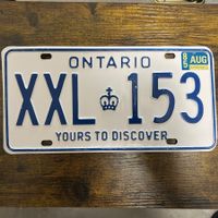 🇨🇦 Autoschild, Ontario XXL-153 - Kanada 