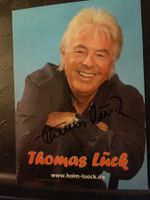 Thomas Lück - †2019 - handsigniert - alte Autogrammkarte