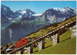 Mürren - Standseilbahn Allmendhubel