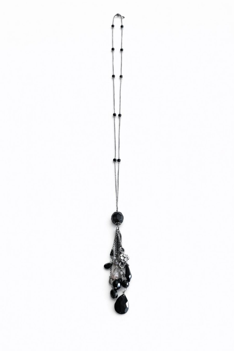 Colliers: Schwarzer Sautoir Halskette – Neuf (Voir description) à Fully par VaneaSelection 2