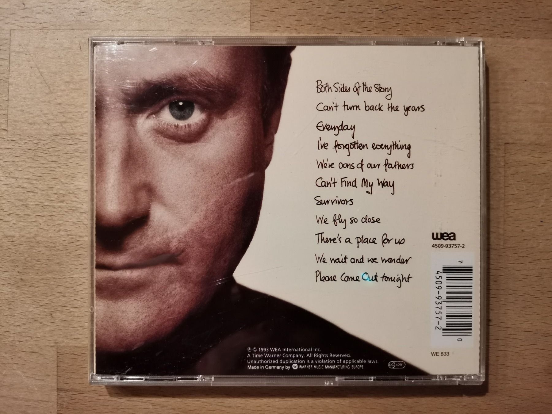CDs: Phil Collins – Both Sides – D'occasion à Biel / Bienne par Music74 3