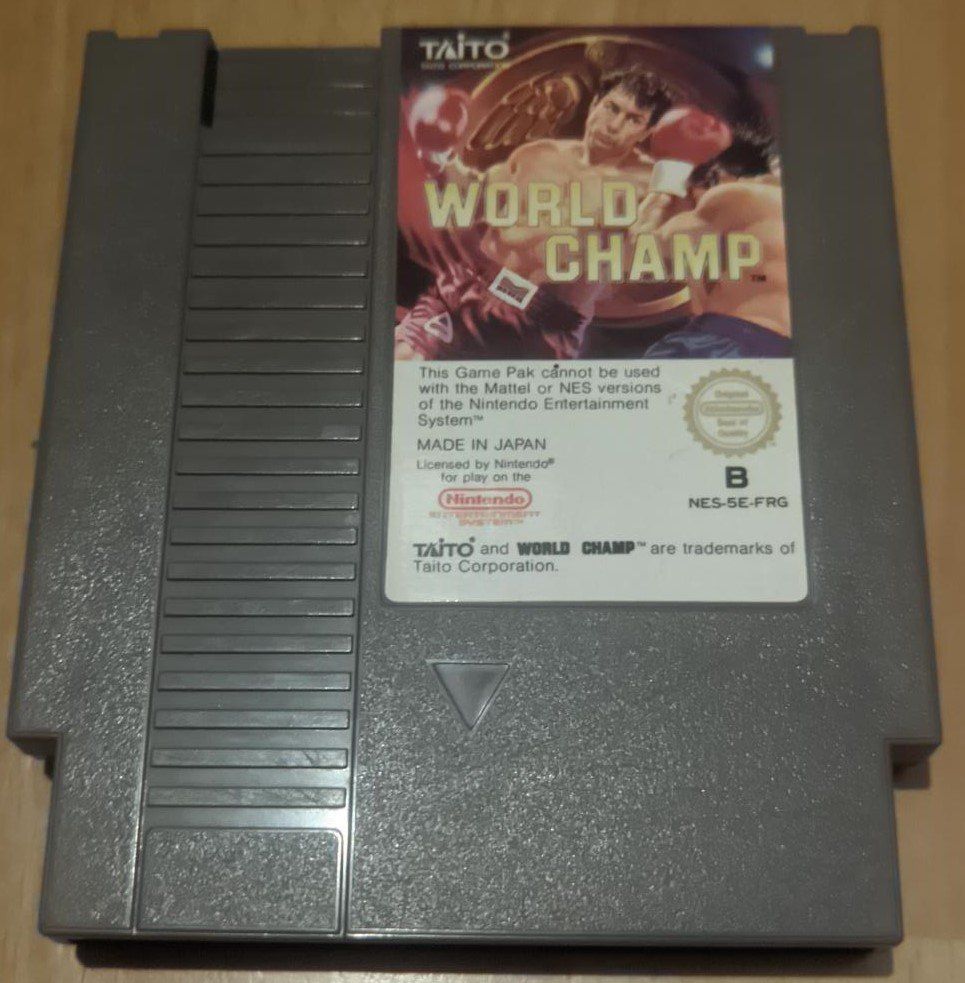 Nintendo Giochi: World Champ NES Game Taito – Usato da Eyholz venduto da mix_cyx9