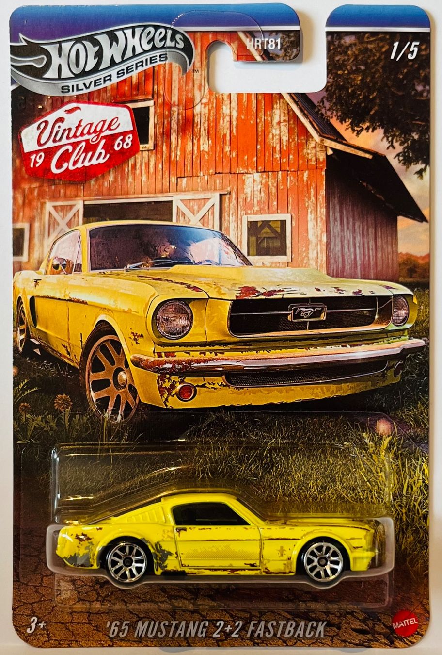 Hot Wheels Modellini d'auto: Hot Wheels - '65 Mustang 2+2 Fastback – Nuovo e nell'imballaggio originale da Brittnau venduto da tor129