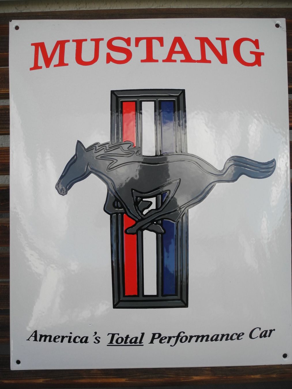 Insegne: MUSTANG EMAILSCHILD – Nuovo (secondo la descrizione) da Reinach AG venduto da Huckleberrysix 1