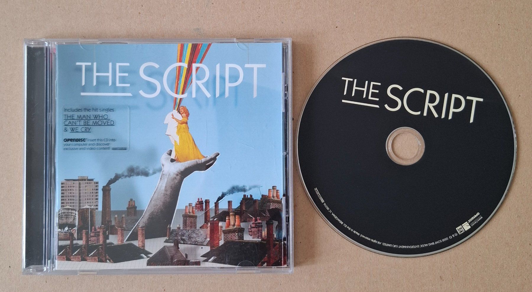 CDs: CD: THE SCRIPT - The man who can't be moved & we cry - 2008 – Gebraucht aus Wil SG von Clanx
