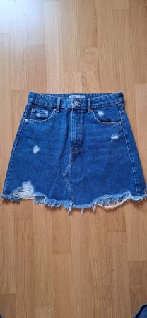 Bershka, jupe jeans