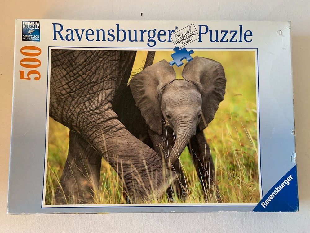 500 Teile Puzzle Afrikanische Wildtiere – 52 X 38 Cm, Mit Poster, Für Erwachsene & Kinder