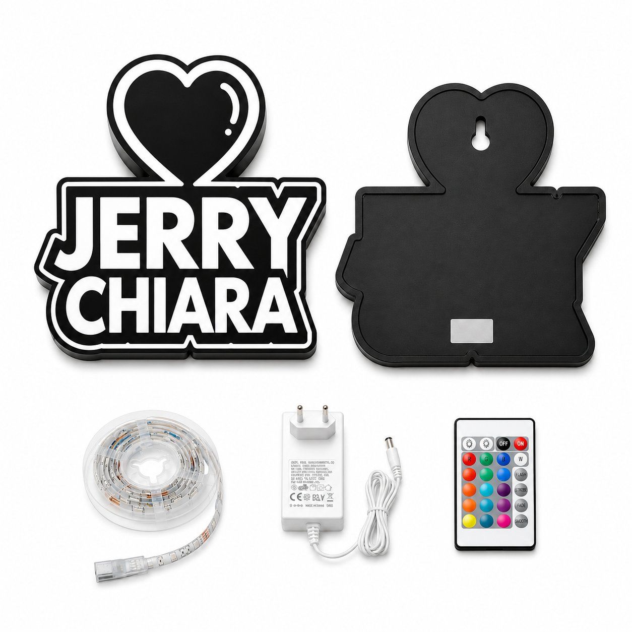 Tutte le decorazioni: Personalisiertes LED Namensschild mit Wunschname – Nuovo (secondo la descrizione) da Frauenfeld venduto da Super_Collector 4