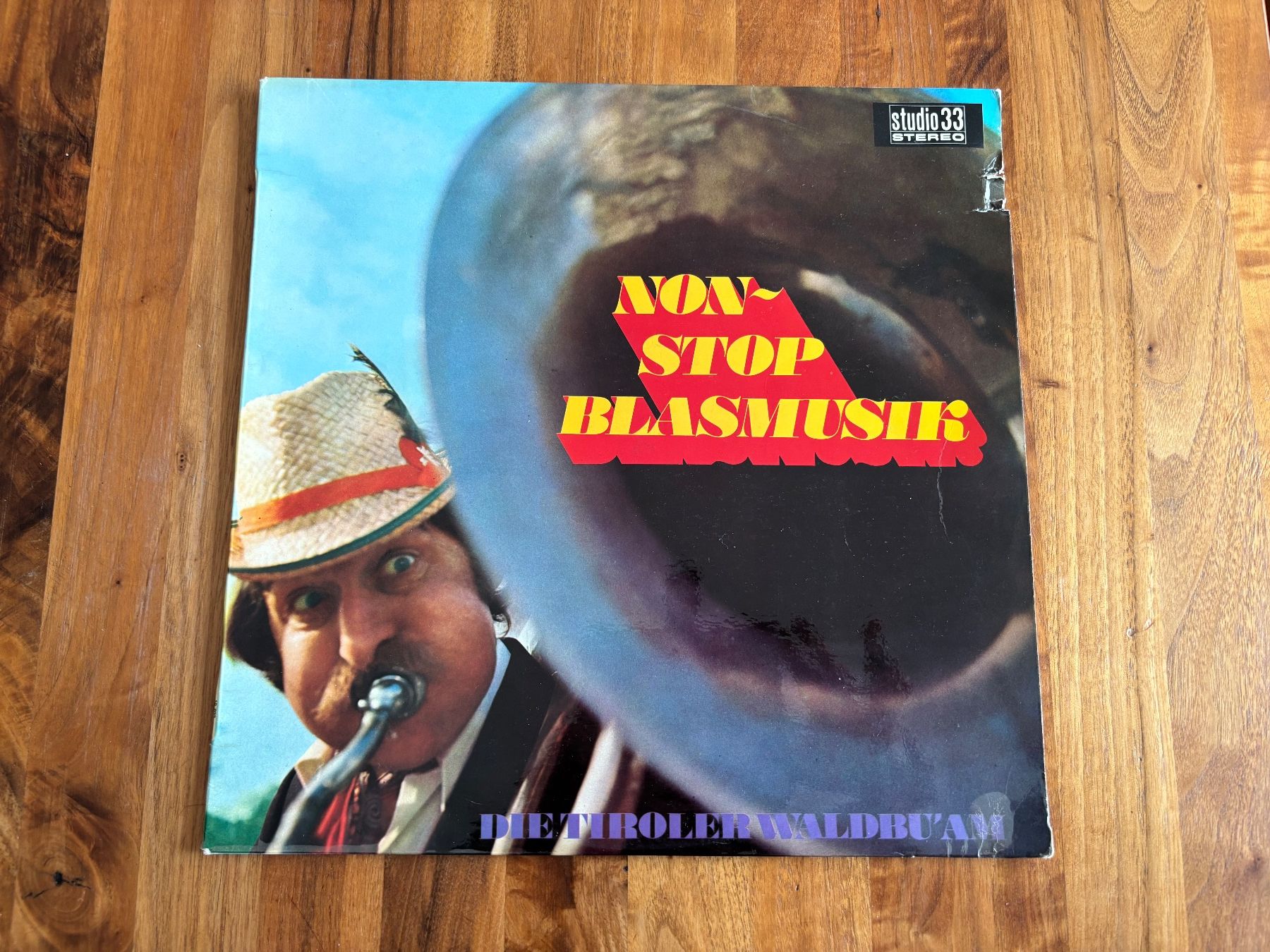 Schallplatten: LP Nonstop Blasmusik, die Tiroler Waldbuam – Gebraucht aus Balsthal von Uroby