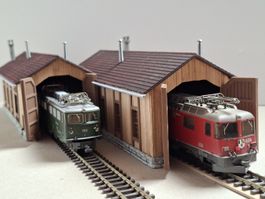 Doppel Lokschuppen