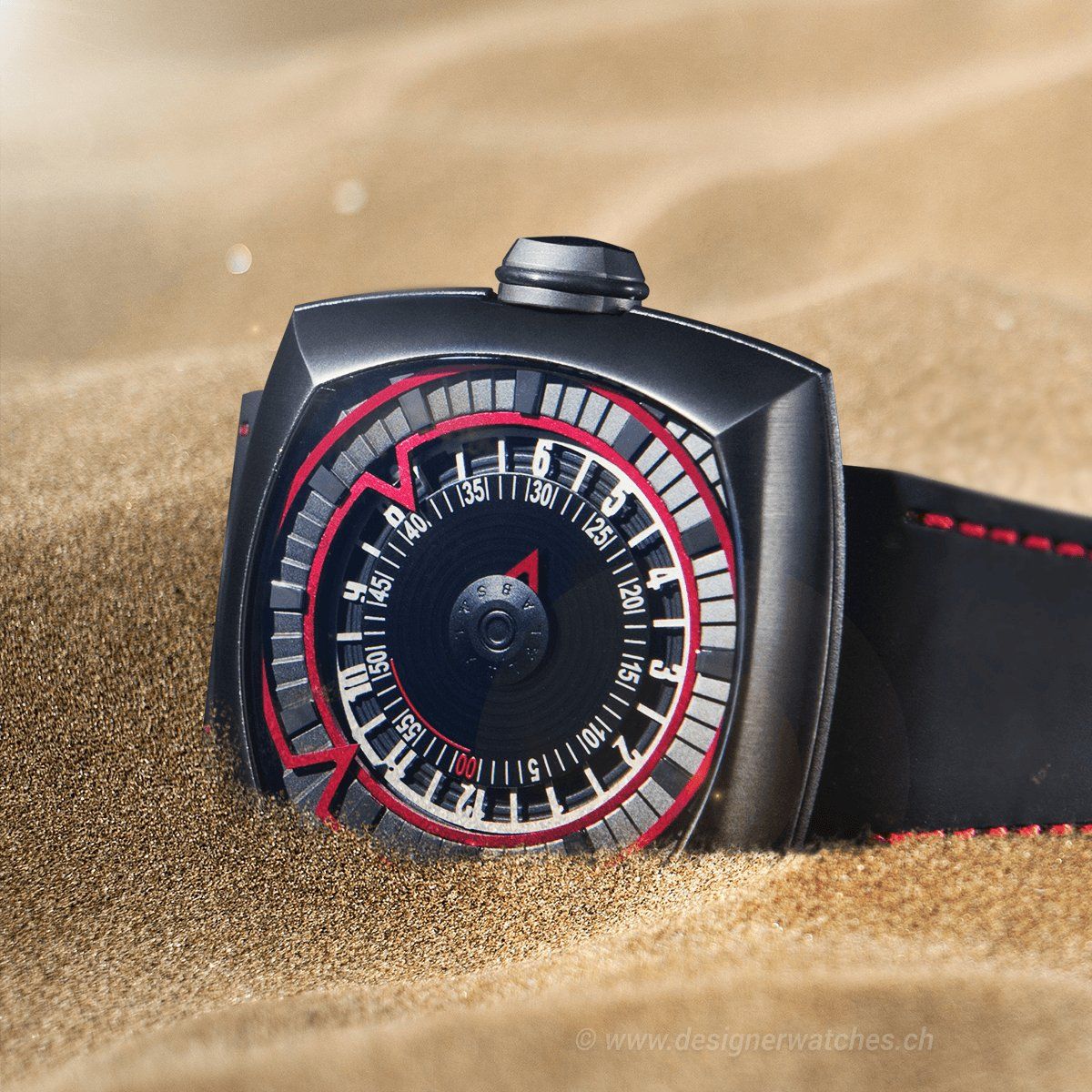 Uhren: Lytt Labs Inception Red Armbanduhr Automatic Saphirglas – Neu und originalverpackt aus Biel/Bienne von Qlocker 1