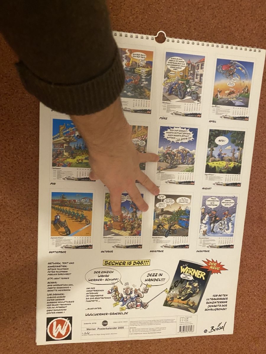 Kalender: Werner Beinhart Kalender – Neu (gemäss Beschreibung) aus Zürich von TheWickerman 1