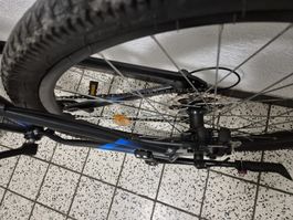 Mountainbike Rockrider ST 120 schwarz/blau S gebraucht