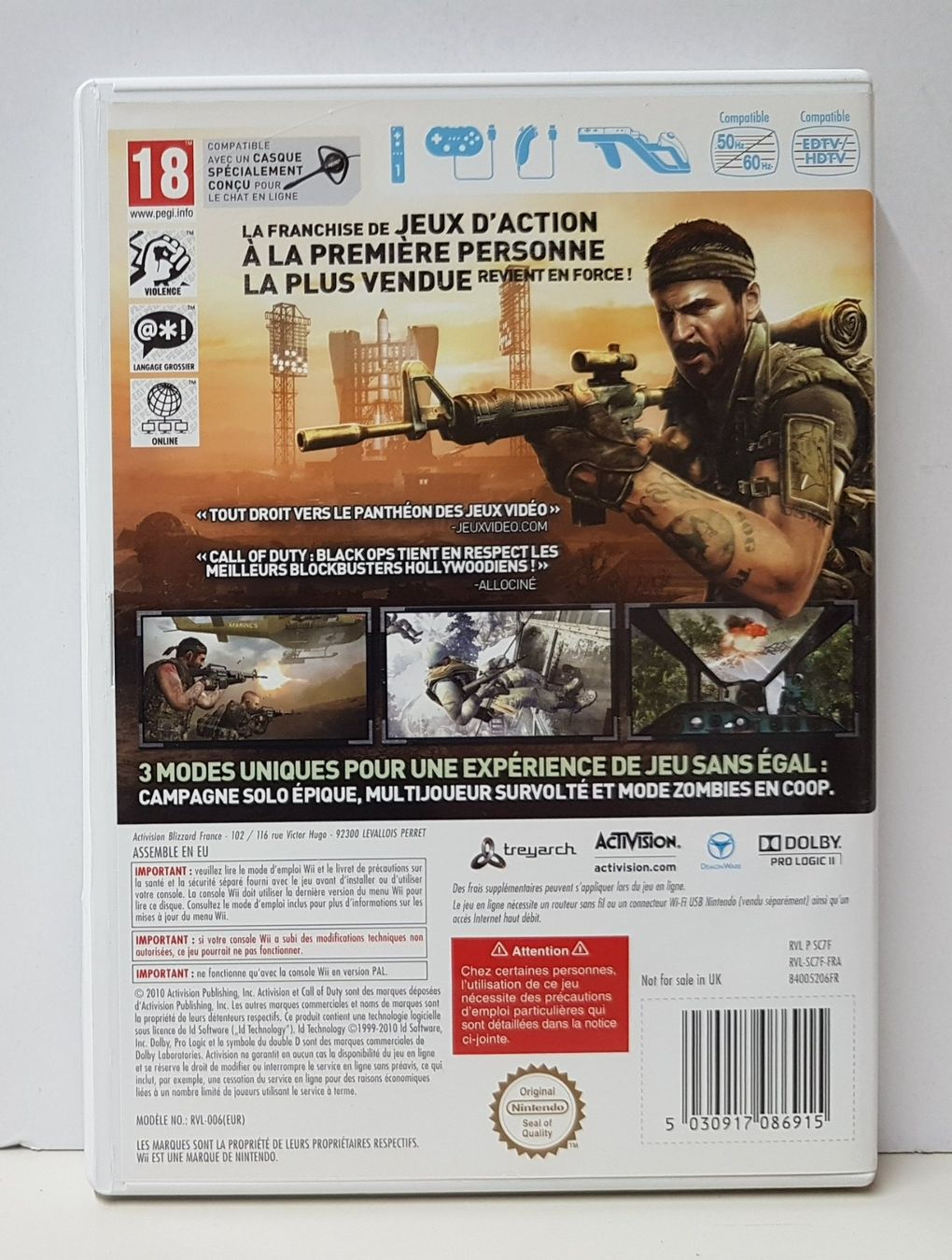 Nintendo Giochi: Call of Duty Black Ops ,  Wii – Usato da Schüpfheim venduto da Games_Spielkonsolen 3