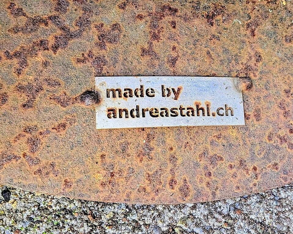 Bracieri: Kunstvoller Feuerkorb, Unikat von AndreaStahl – Usato da Ennetmoos venduto da Manugabriel 1