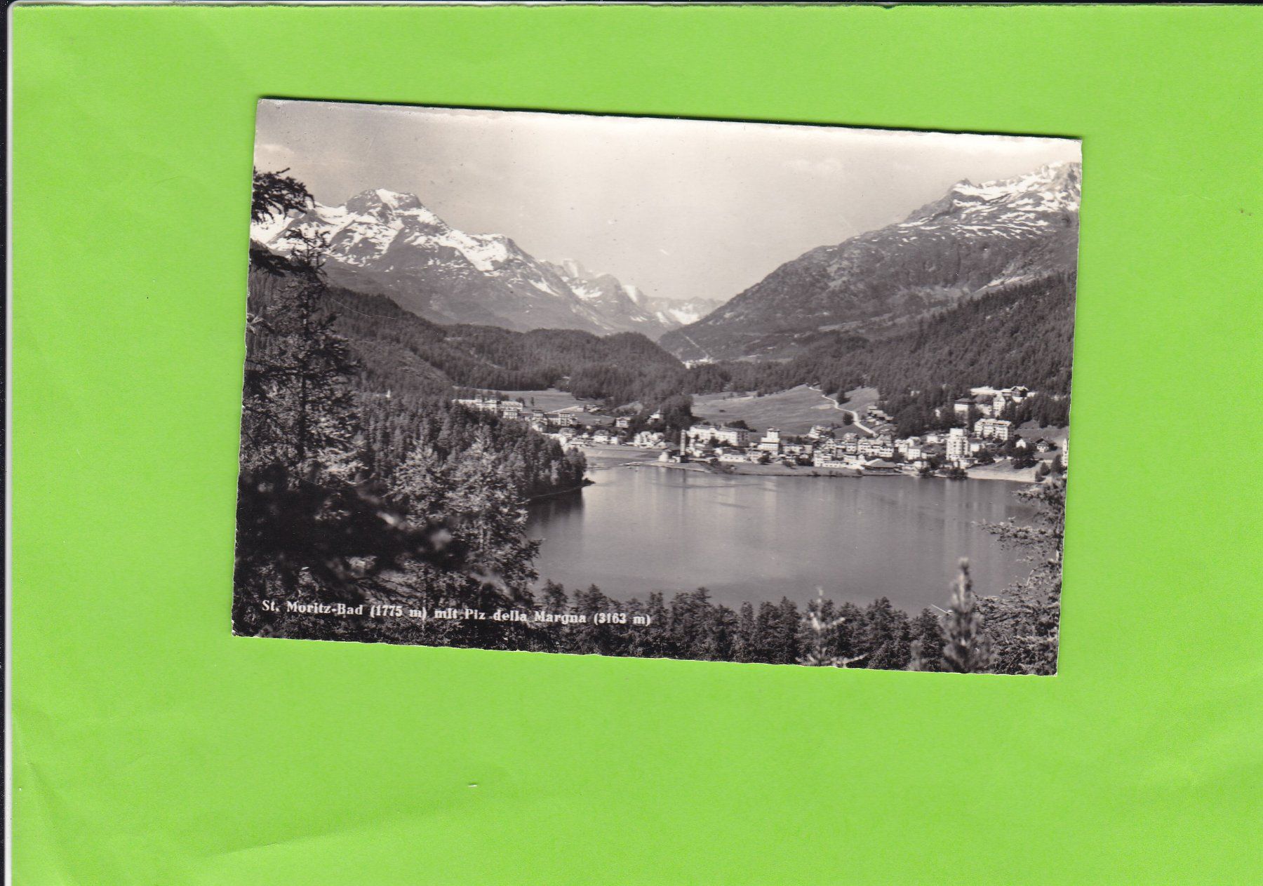 Ansichtskarten: St. Moritz-Bad – Gebraucht aus St. Peterzell von neckertal