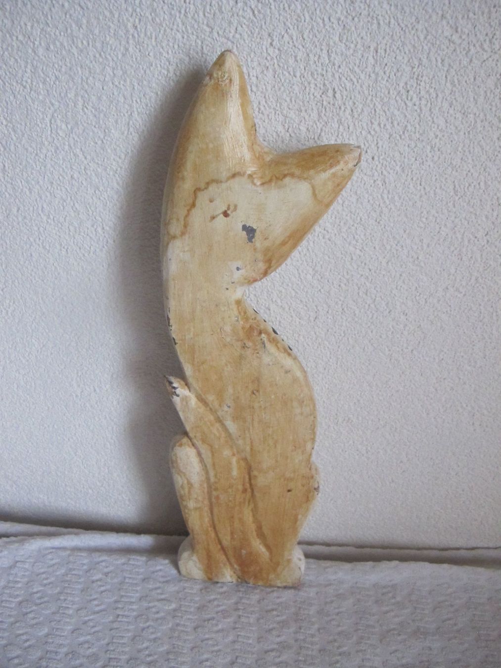 Statuette: Vintage figur aus holz Katze 50 cm – Usato da Löhningen venduto da Chimae67 3