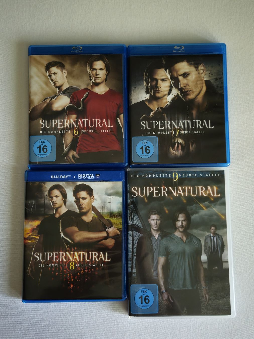 Alle DVDs: supernatural Staffel 6-9 – Gebraucht aus Stäfa von Afi7ya