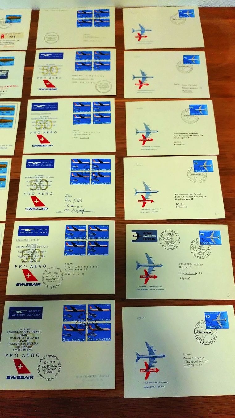 Tutti i francobolli: FDC rund um Flugverkehr 58 Stück – Usato da Tägerschen venduto da cupra81 7