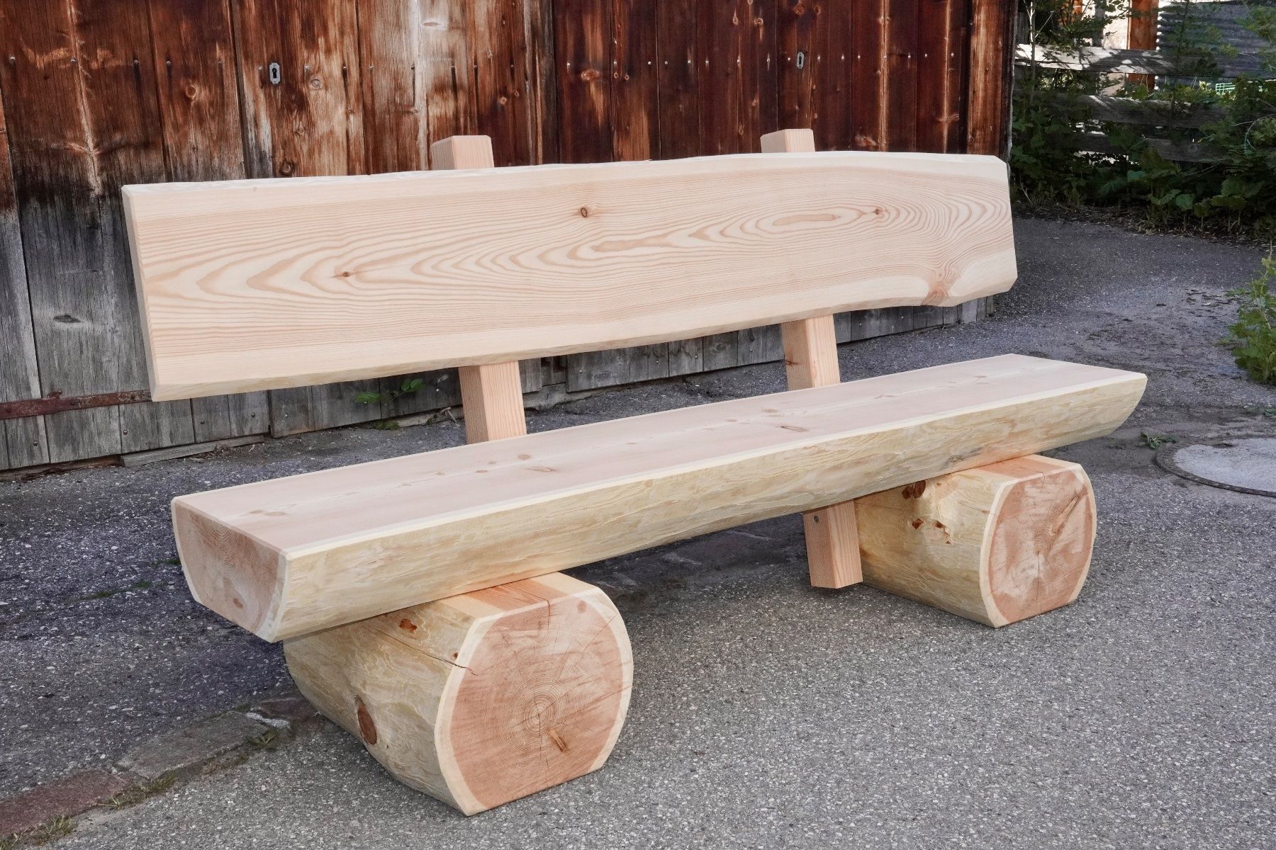 Panchine: Sitzbank Salegn aus Lärche – Nuovo e nell'imballaggio originale da Lohn GR venduto da Nilo87 1