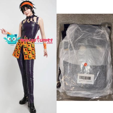 Miccostumes JoJos Narancia Ghiruga Cosplay Costume Women M