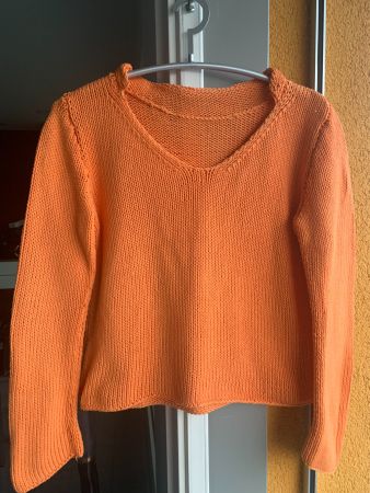 Pullover Grösse 34, orange