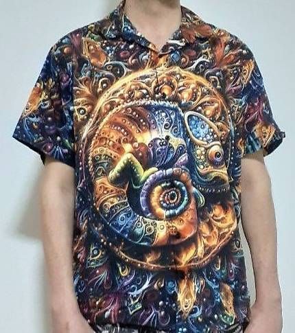 Camicie: Hawaiihemd by D-Trip Art 100% Baumwolle – Nuovo e nell'imballaggio originale da Kilchberg ZH venduto da Eaglebuy
