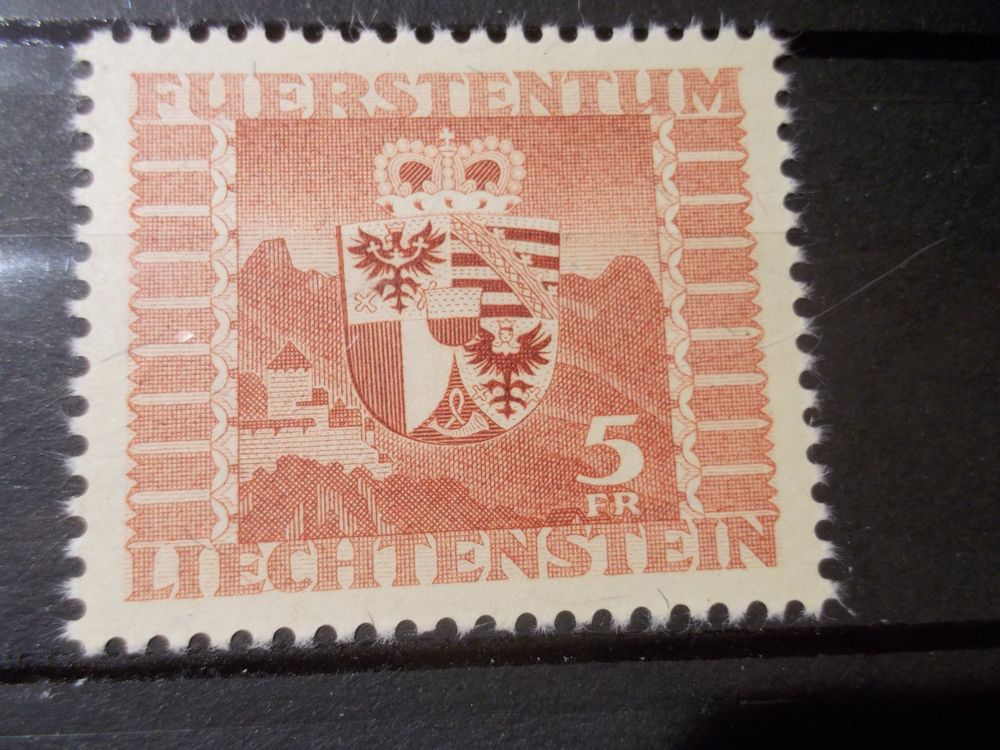 Liechtenstein 5. Marke ** 1947 Kaufen auf Ricardo