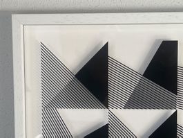 Marcello Morandini - grosse 3D-Konstruktion -signiert- 2018