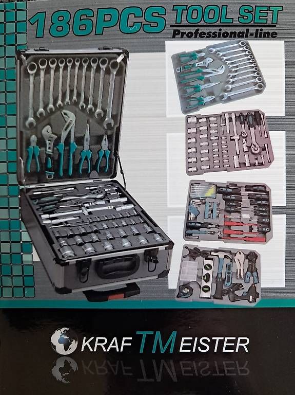 Tutti gli attrezzi: Mallette outils Tool set 186pcs – Usato da Avry-devant-Pont venduto da Momos72