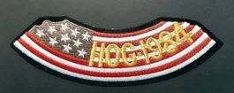 RARE 1984 HARLEY PATCH HOG OWNERS GROUP BIKER USA IMPORT