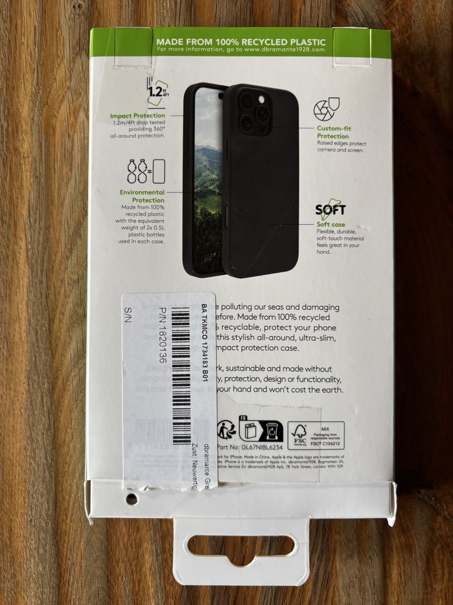 Cover & Protezioni schermo: Ultra slim soft case für iPhone 16 Pro Max – Nuovo e nell'imballaggio originale da Dintikon venduto da Baronima 1
